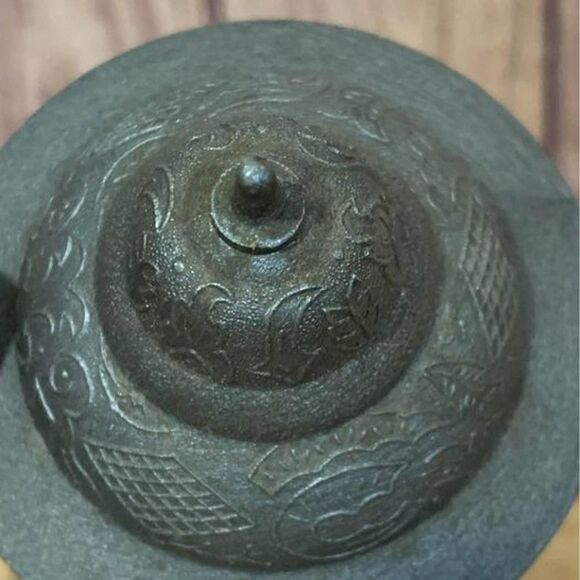 KW-264 Beer Stein "EIN PROSIT DER GEMUTLICHKEIT" Gun Metal grey GLASS Vintage 7” - Picture 9 of 10